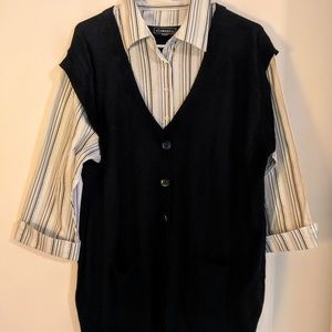 Elementz ⭐Two One Black Shirt Knit Top 1X